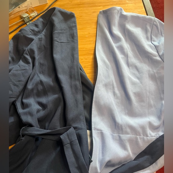 GUC Hutch- Color block Wrap Dress. Size M - Picture 7 of 9